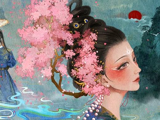 《盛京煙雨行》（個人主頁-ZNjUzODM5OTI=） - 創(chuàng)作習作 - 站酷設計師木日生原創(chuàng)素材 - 站酷ZCOOL