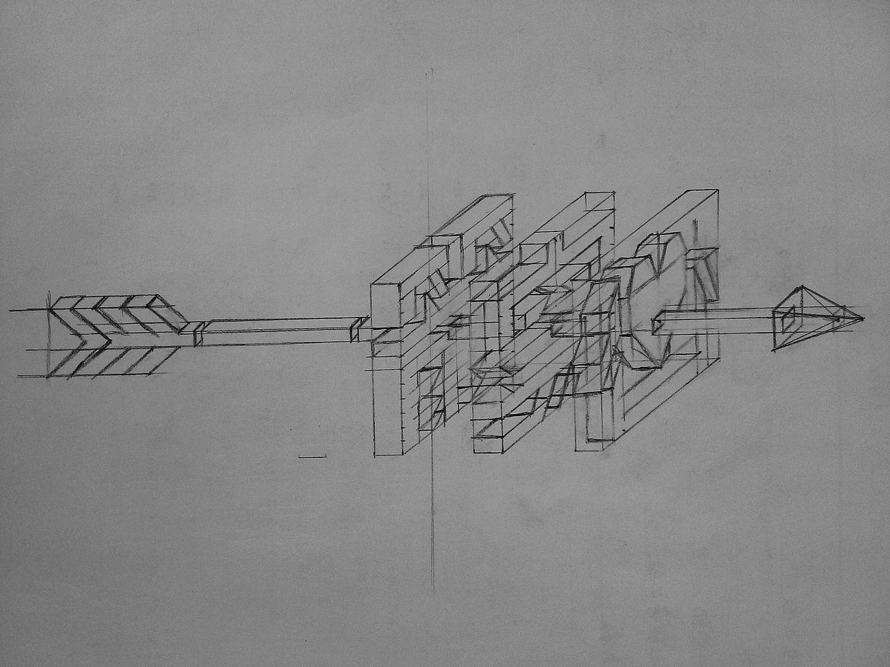 "心"字成语系列-立体字绘画