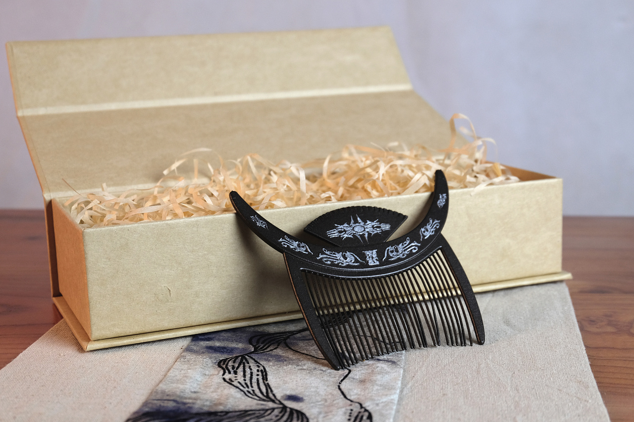 comb·《瑶族·盘王梳》文创设计