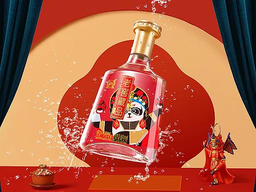 白酒摄影作品#泸州老窖