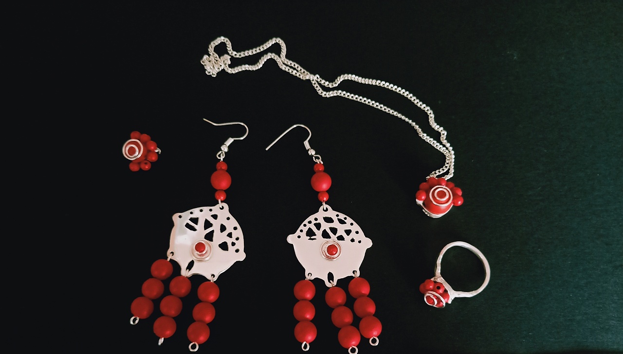 3d剪纸 原创首饰