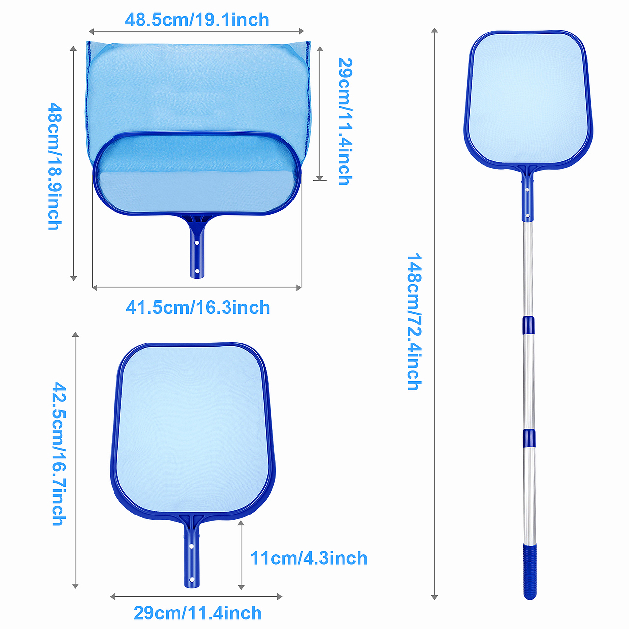 亚马逊 泳池网套装主图（图ZMjUwNTM0MjA0） - 生活用品 - 站酷设计师邱邱的作品原创素材 - 站酷ZCOOL
