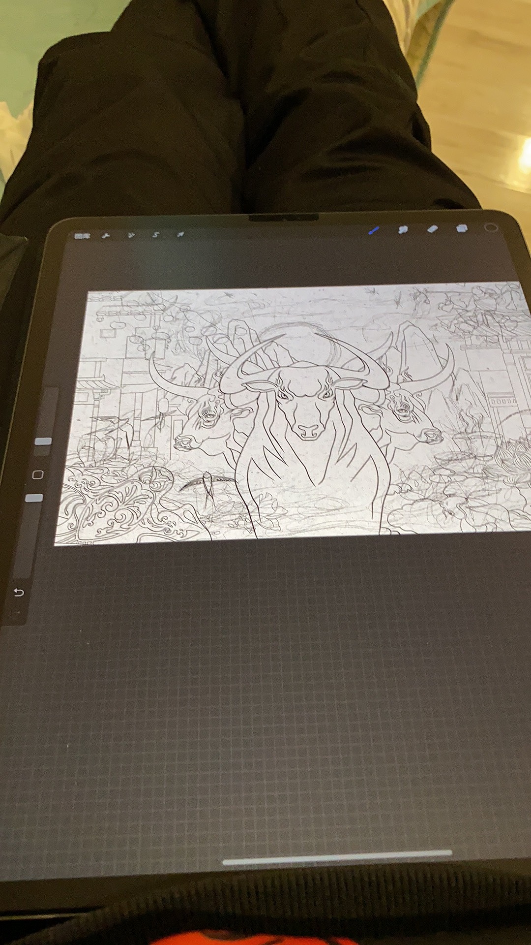 2021年《牛转乾坤》插画台历作品（图ZMjM3Mjc2NjQ0） - 创作习作 - 站酷设计师喻易阳原创素材 - 站酷ZCOOL