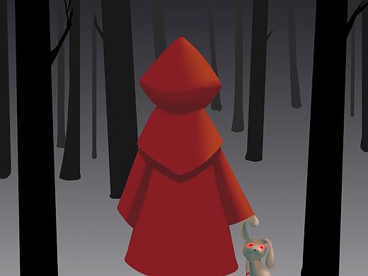 小红帽（个人主页-ZMzYxMTU1MzI=） - 创作习作 - 站酷设计师司攸原创素材 - 站酷ZCOOL