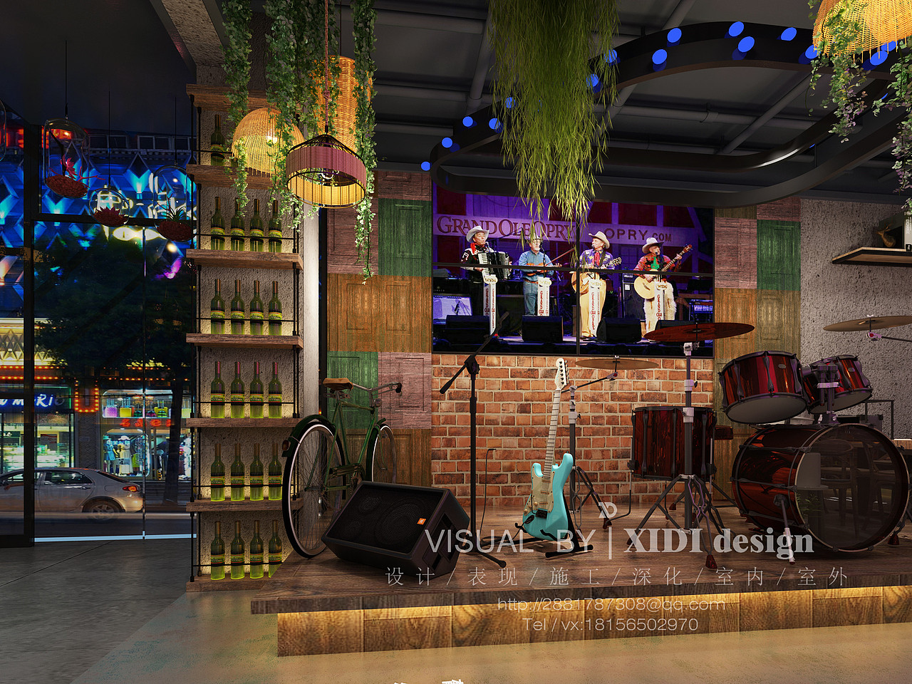 音乐餐吧（图ZMTY4MTMzMDIw） - 家装设计 - 站酷设计师王婷婷XIDI原创素材 - 站酷ZCOOL