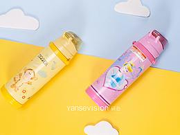 卡通保溫杯拍攝