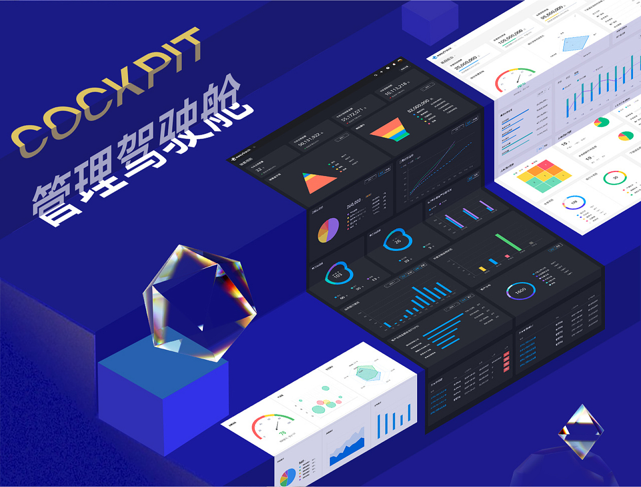 易趋BI系统-企业管理驾驶舱（图ZMjczMzAzMzA4） - 软件界面 - 站酷设计师BlossomX原创素材 - 站酷ZCOOL