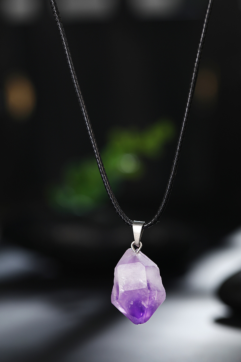 紫水晶项链 紫水晶饰品 电商首饰拍摄 宝石项链|摄影|产品摄影|广州小