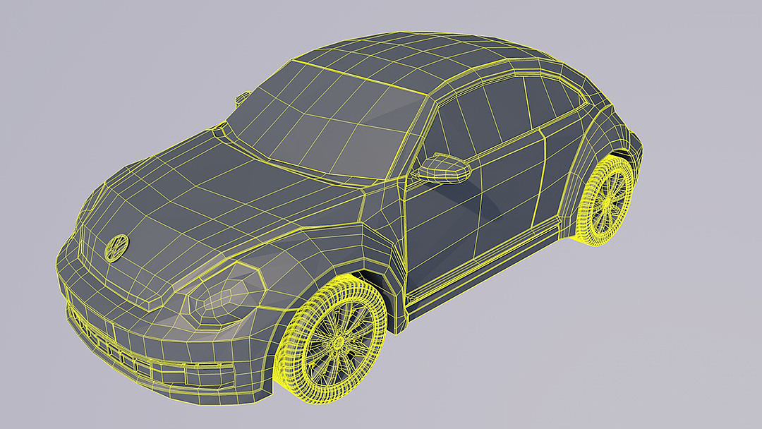 建模练习之甲壳虫|三维|机械/交通|southward - 原创作品 - 站酷