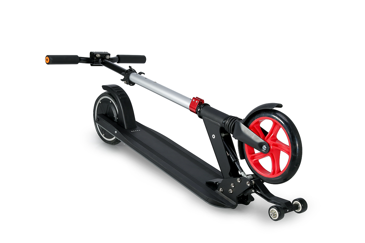 折叠式滑板车摄影