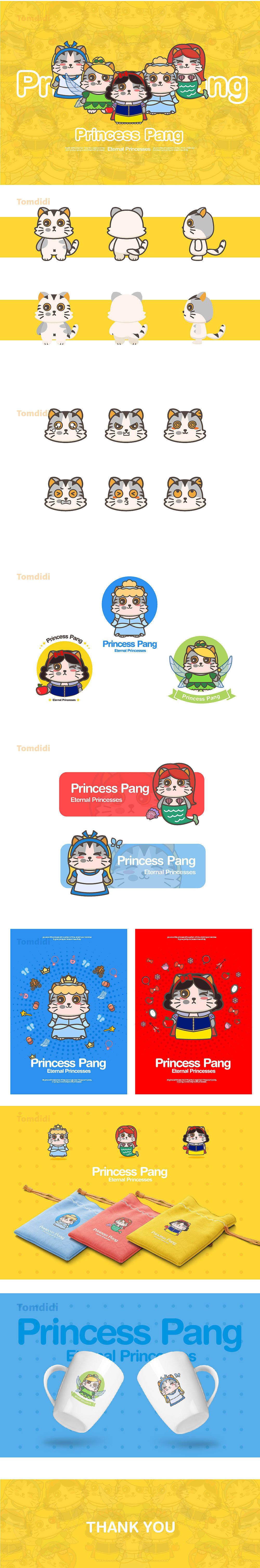 猫猫的卡通形象设计 吉祥物套图（图ZMTY2MTg4ODk2） - 商业插画 - 站酷设计师满小和原创素材 - 站酷ZCOOL