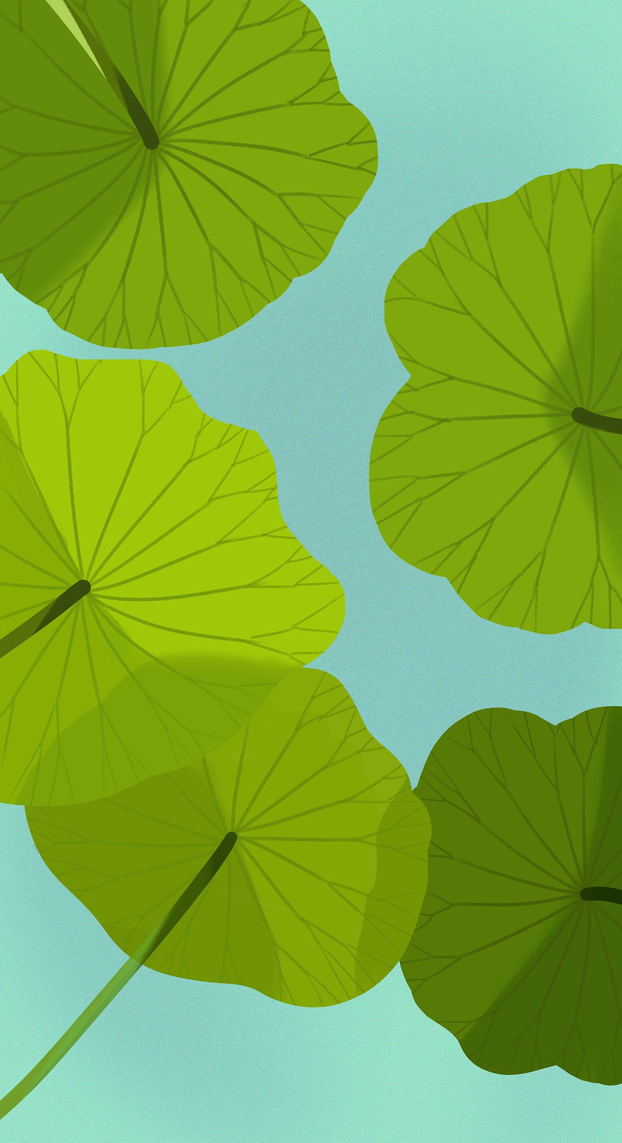 清凉夏日-乐划锁屏插画大赏