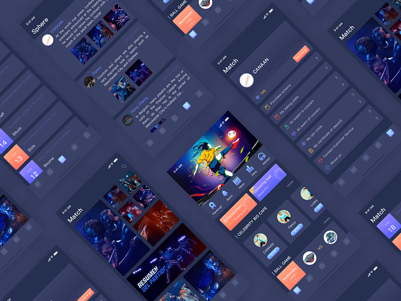 sketch软件绘制dribble作品合集展示（图ZMTQzMDExNzAw） - 其他UI - 站酷设计师CANAAN设计原创素材 - 站酷ZCOOL