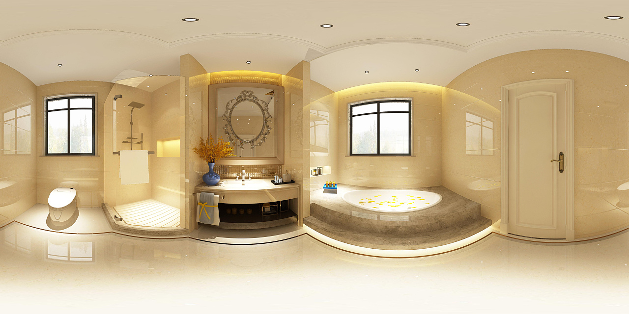 卫生间全景图合集