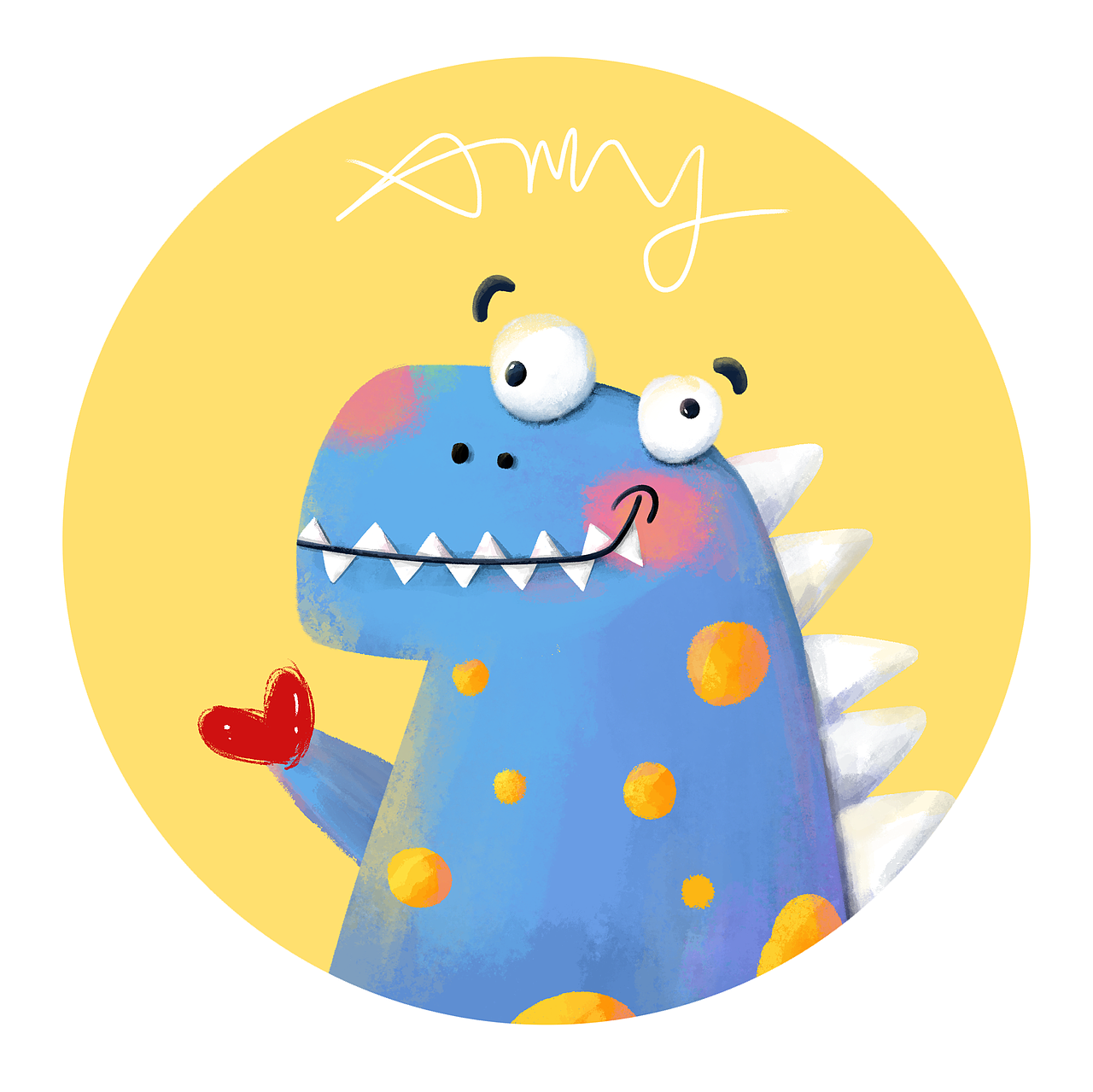 小恐龙|插画|创作习作|驴儿的星星儿_原创作品-站酷zcool