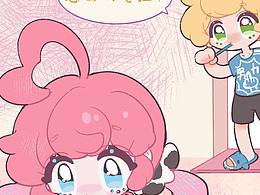 靈奇奇《一起跳舞吧》原創(chuàng)日常小漫畫