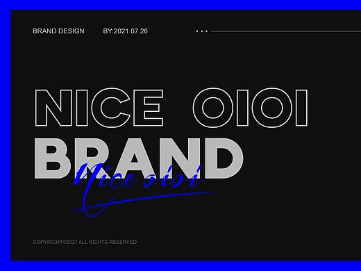 nice oioi 品牌标志设计