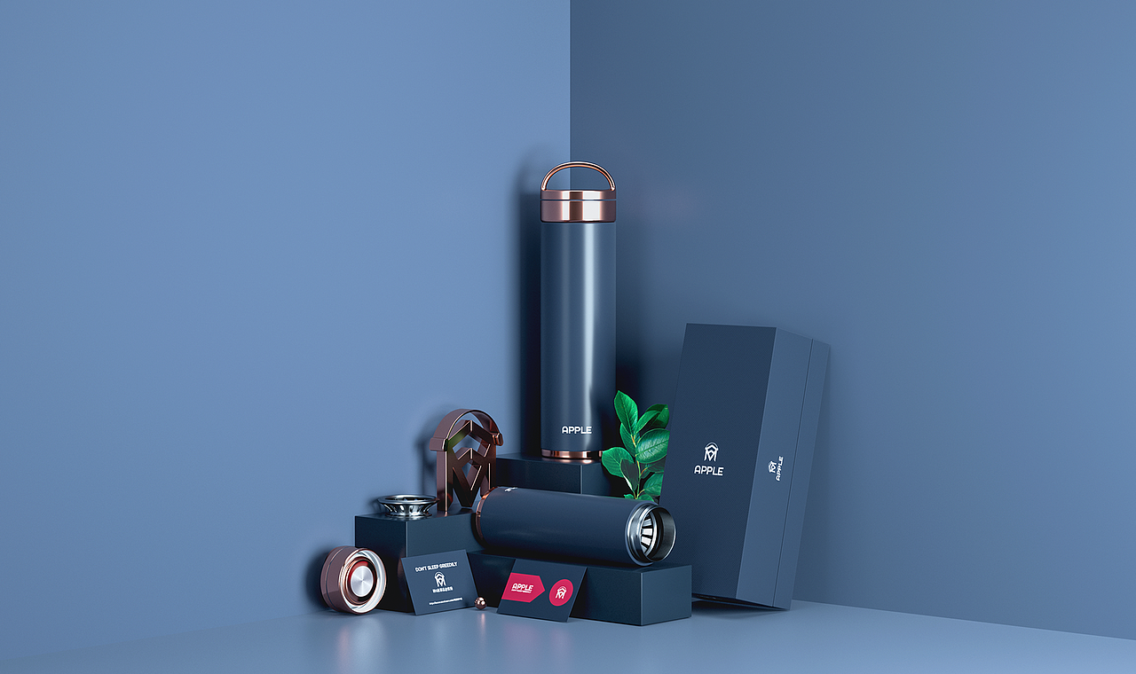 APPLE-保温杯-产品设计（图ZMTU3NDY3OTAw） - 生活用品 - 站酷设计师古德Me原创素材 - 站酷ZCOOL