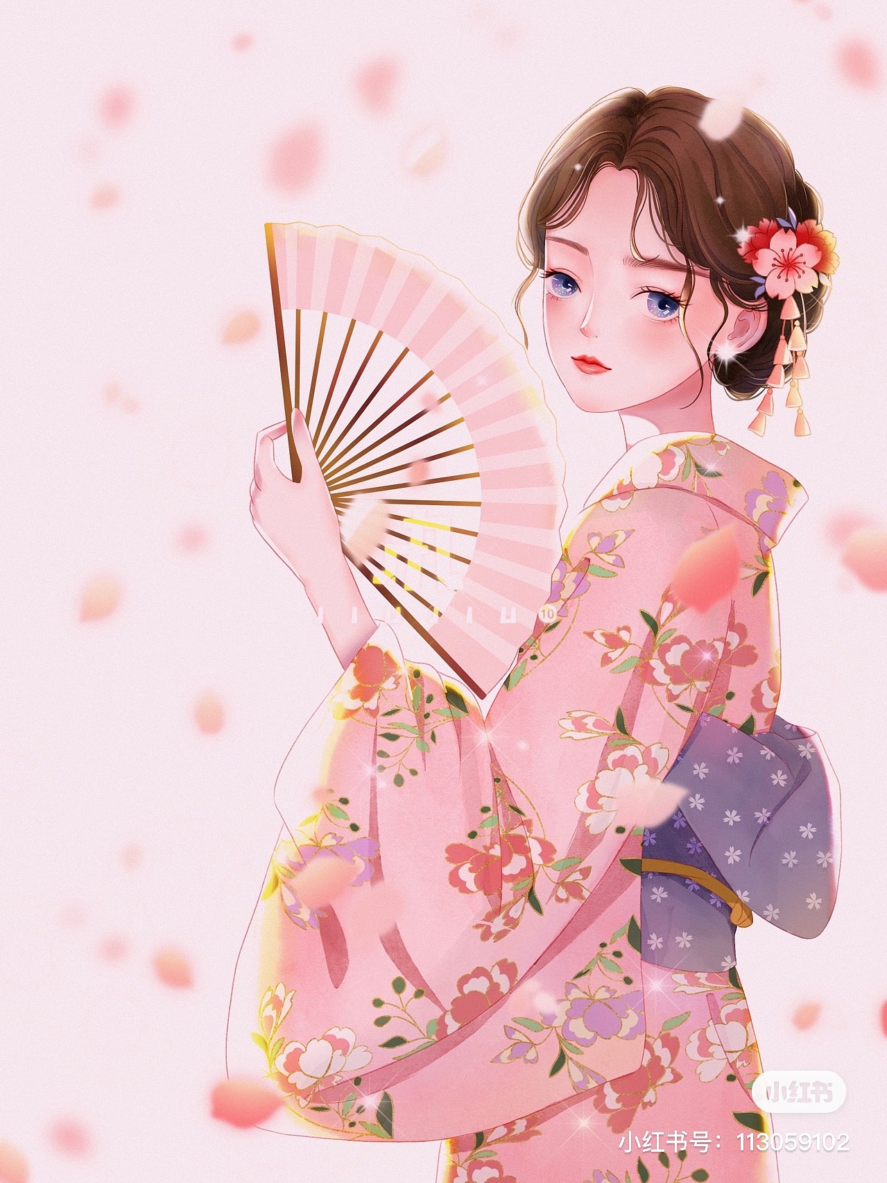 昭和少女|插画|创作习作|九叶jye_原创作品-站酷zcool