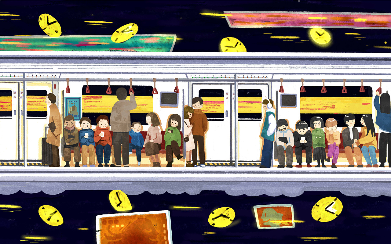 绘本作业《地下时间》