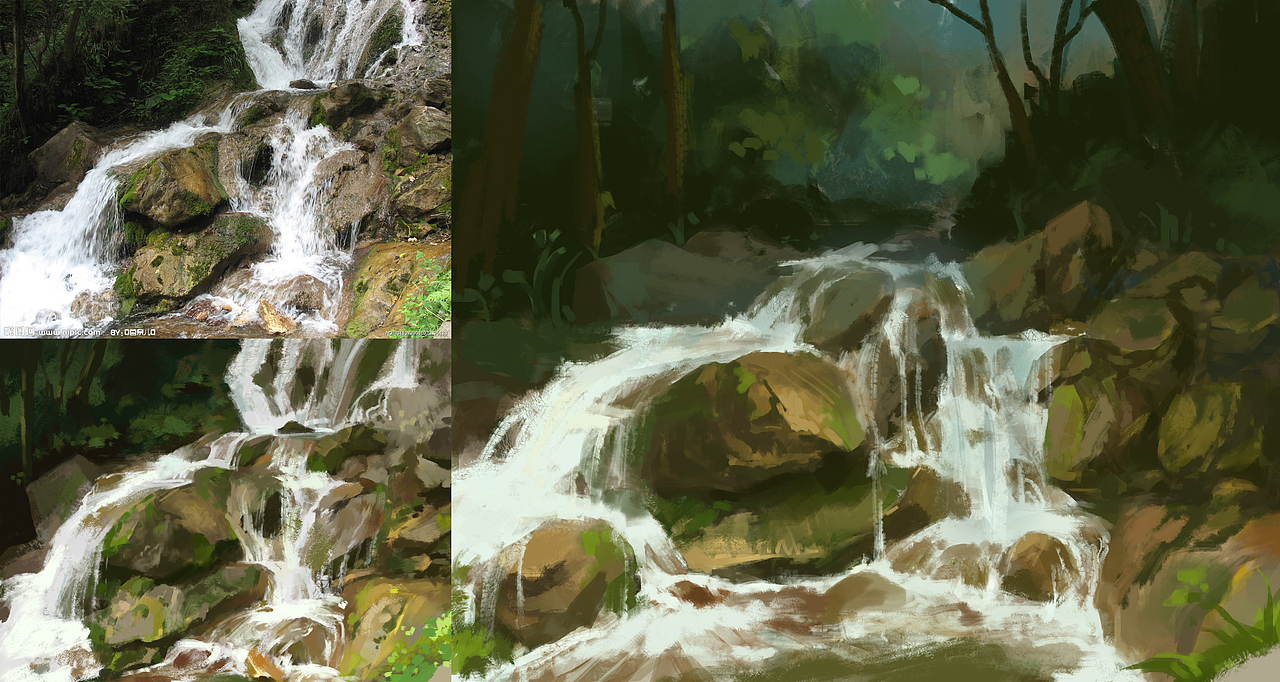 中国风场景|插画|游戏原画|时七7_原创作品-站酷(zcool)