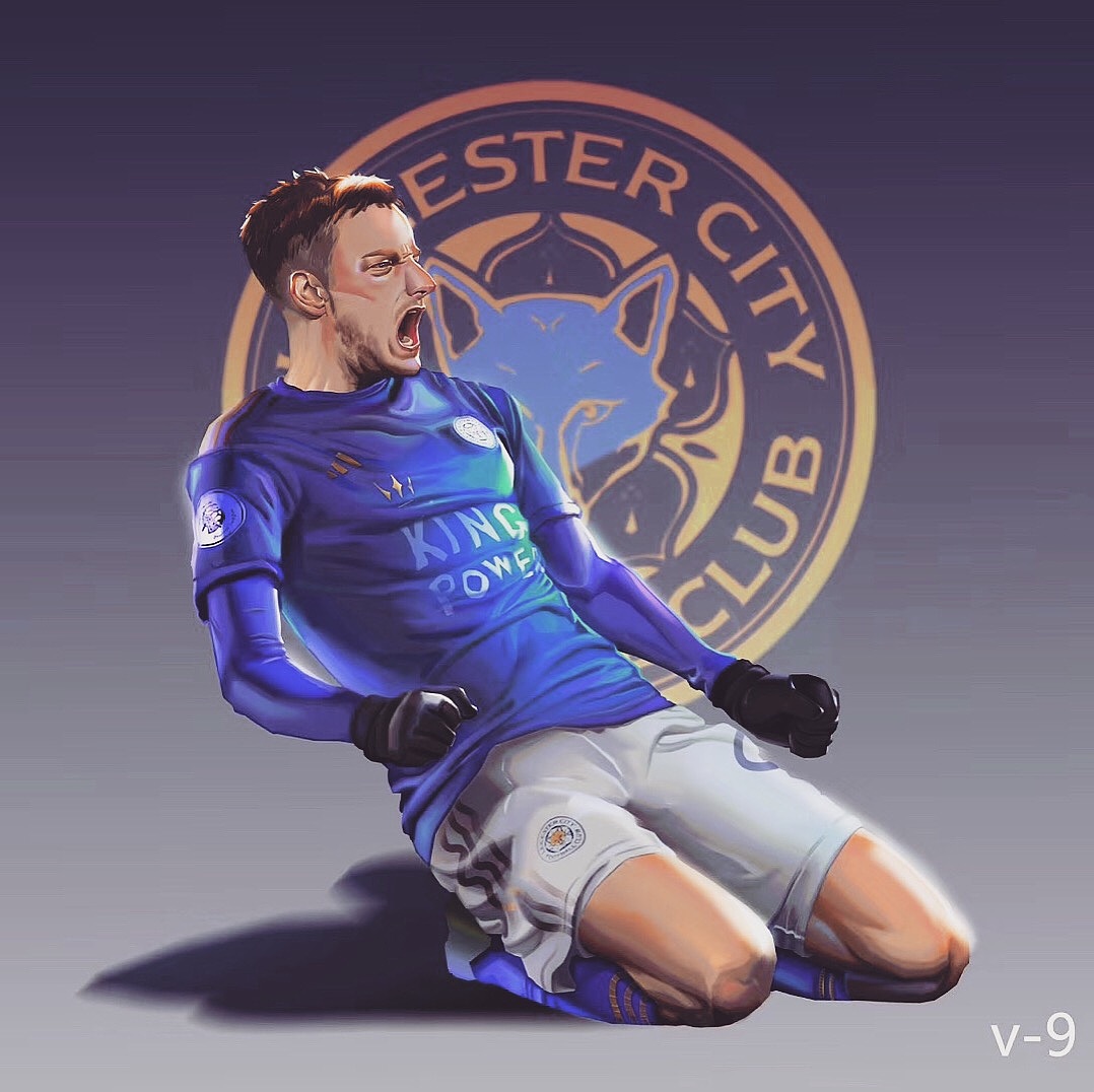 杰米瓦尔迪 莱斯特城 我最喜欢的9号