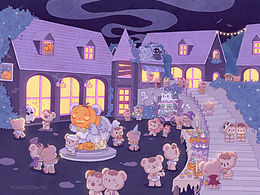 裤裤熊们的万圣节