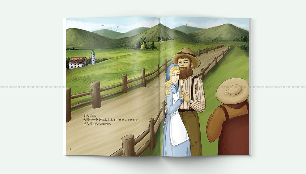 剑桥儿童绘本——幸运的五匹马（图ZMjIwNTkyNTI4） - 商业插画 - 站酷设计师艺之光设计原创素材 - 站酷ZCOOL