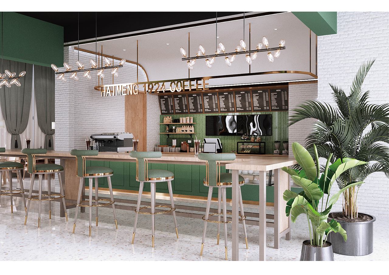 《海梦高校自习咖啡馆|咖啡馆》设计方案