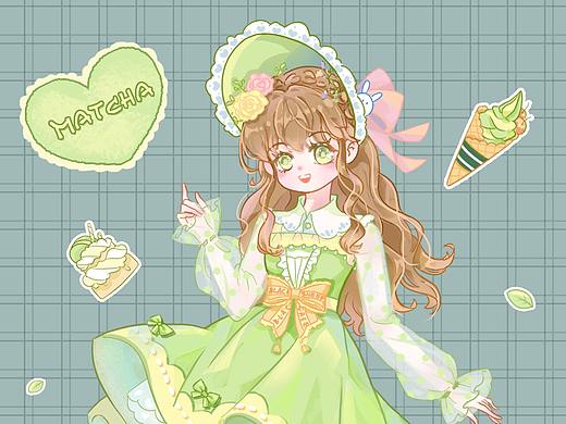 抹茶+草莓+藍(lán)莓lo娘（個(gè)人主頁-ZNTE5ODg1MjQ=） - 商業(yè)插畫 - 站酷設(shè)計(jì)師白蘋洲原創(chuàng)素材 - 站酷ZCOOL