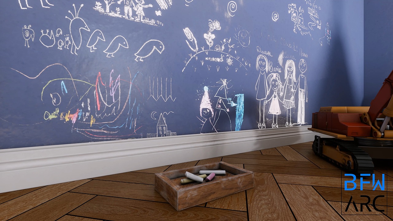 ArchViz Interior ChildrenRoom
