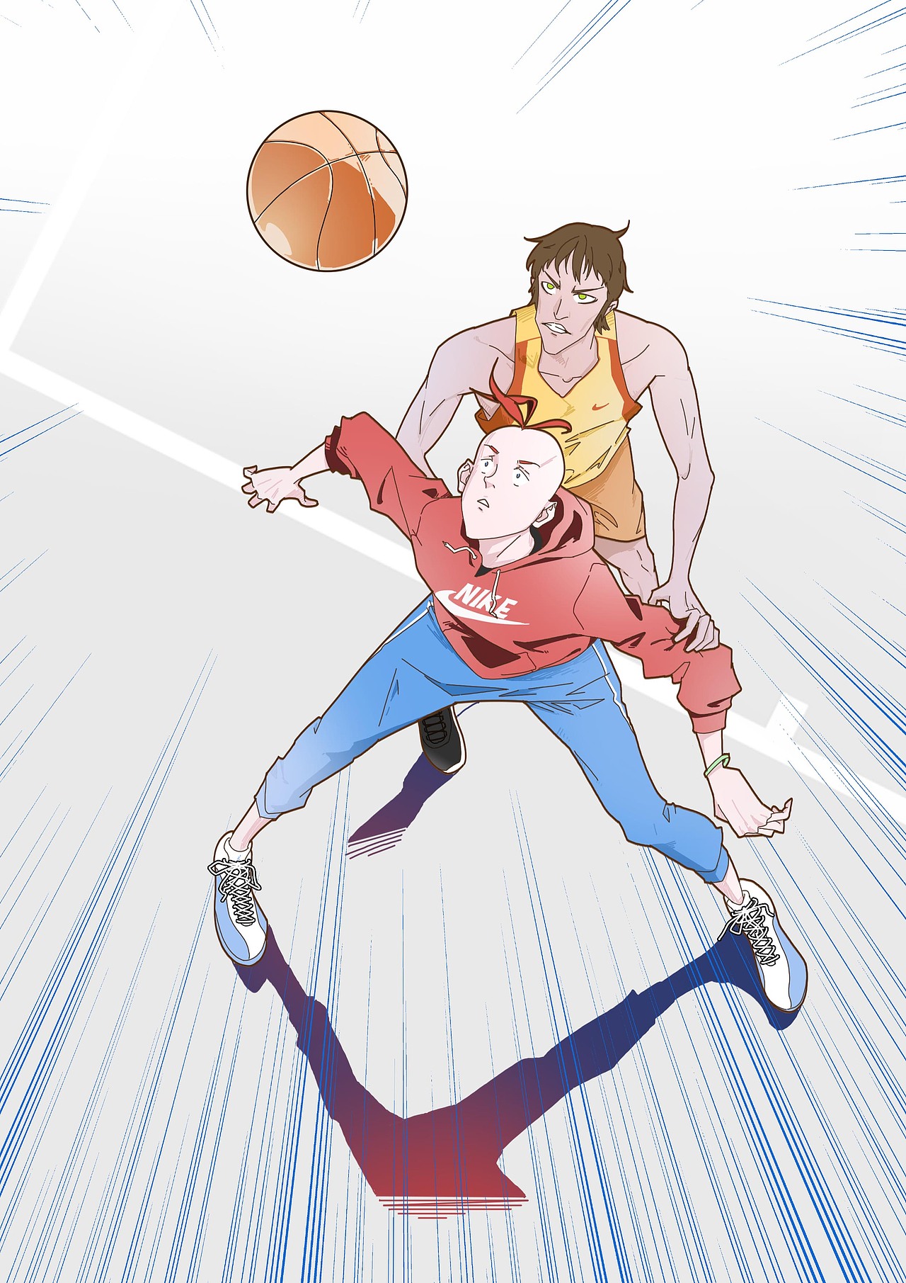 篮球插画作品集