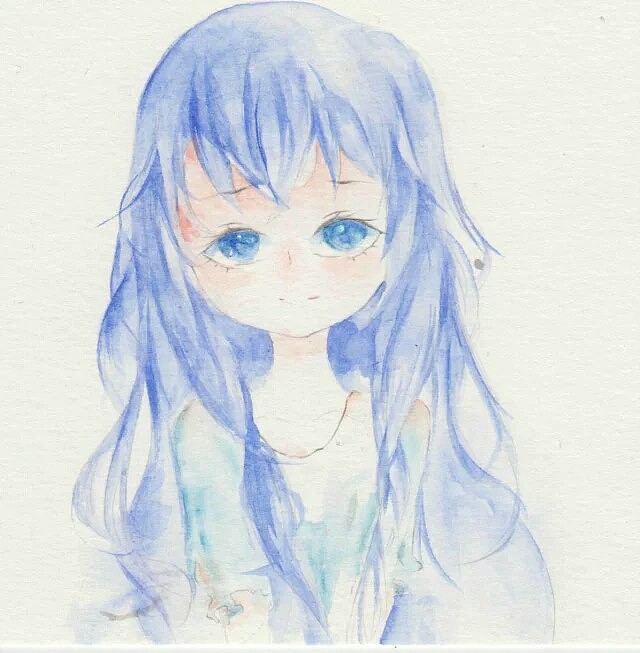 原创水彩插画人物头像半身像（图ZMjg5MjkwMTUy） - 绘画 - 站酷设计师罗漪原创素材 - 站酷ZCOOL