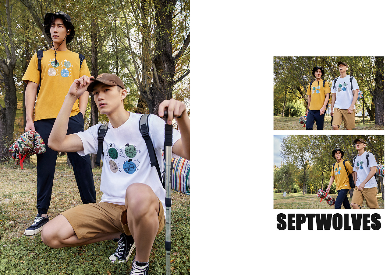 七匹狼2022SS-户外系列（图ZMjk1MTYyOTAw） - 时尚/艺术摄影 - 站酷设计师johnny_fl原创素材 - 站酷ZCOOL