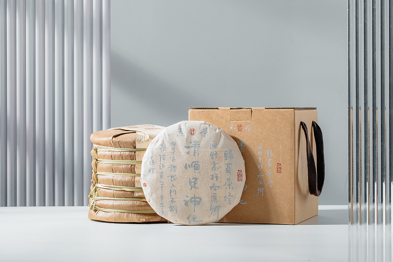 清顺足神化茶叶包装—一意形社