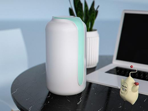 C4D加湿器渲染