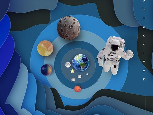创意星球海报