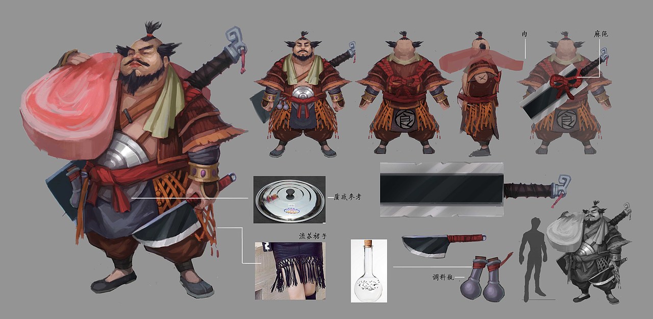 中国风人物角色