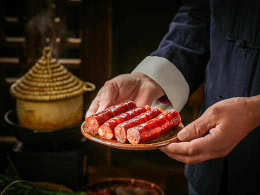 香肠拍摄