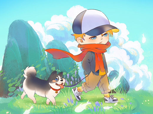 好夢(mèng)（個(gè)人主頁-ZNjY4ODY1MzY=） - 商業(yè)插畫 - 站酷設(shè)計(jì)師布頭先生an原創(chuàng)素材 - 站酷ZCOOL