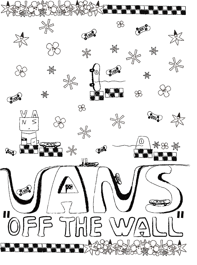 vans的神奇滑板场（图ZMTU2MzE1NzI4） - 新锐潮流插画 - 站酷设计师曾得意原创素材 - 站酷ZCOOL