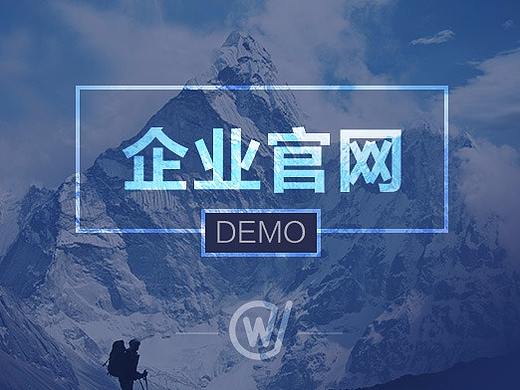 一套放到快发霉未被商用的企业官网