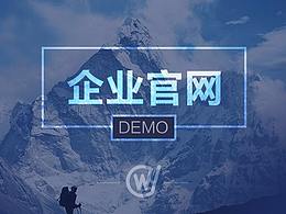一套放到快发霉未被商用的企业官网