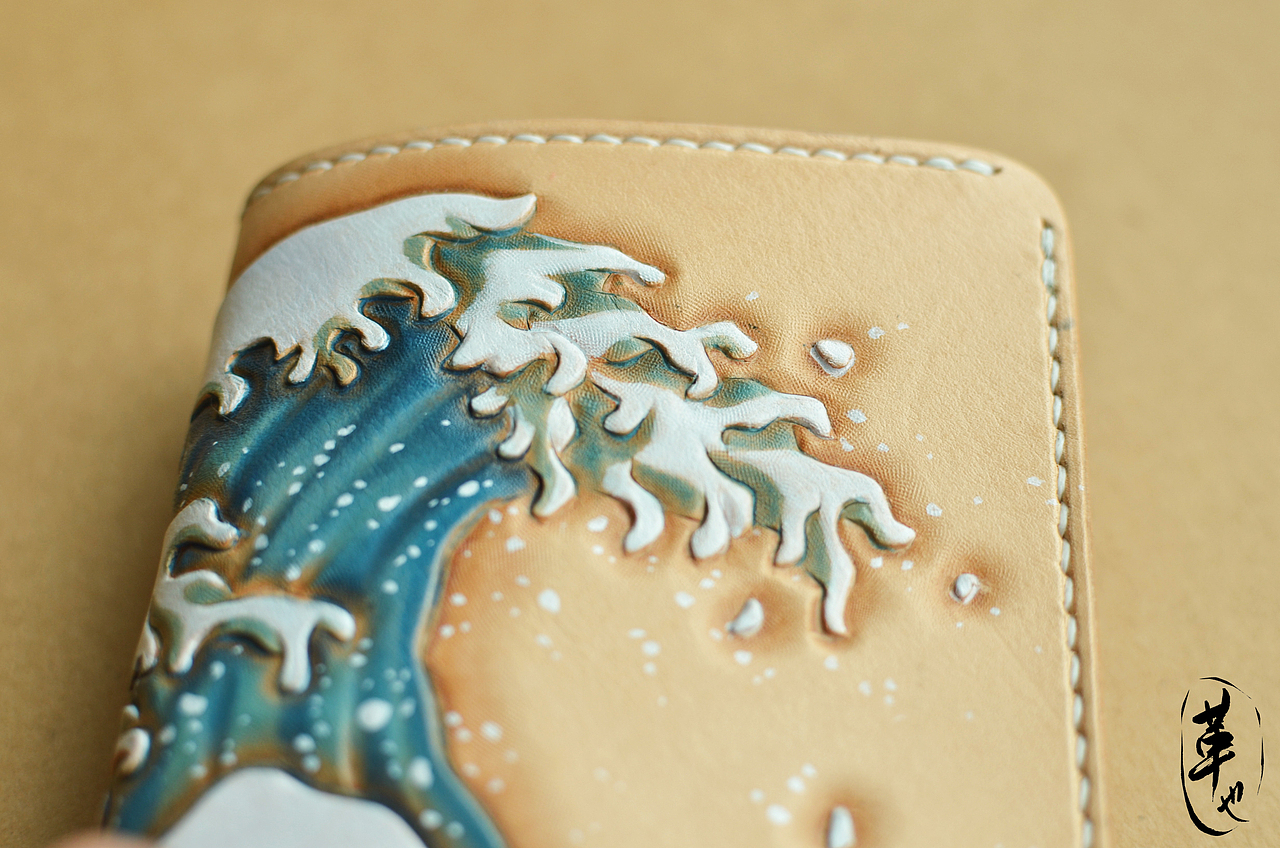 【革也GEYE】浮世绘特别版Special Edition - 神奈川冲浪里彩染