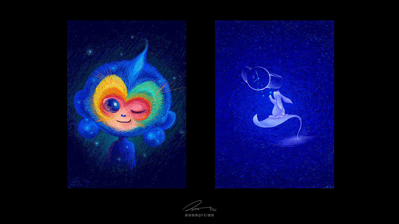 2016·插画总结（图ZNjg5NzY0MjA=） - 艺术插画 - 站酷设计师feii原创素材 - 站酷ZCOOL