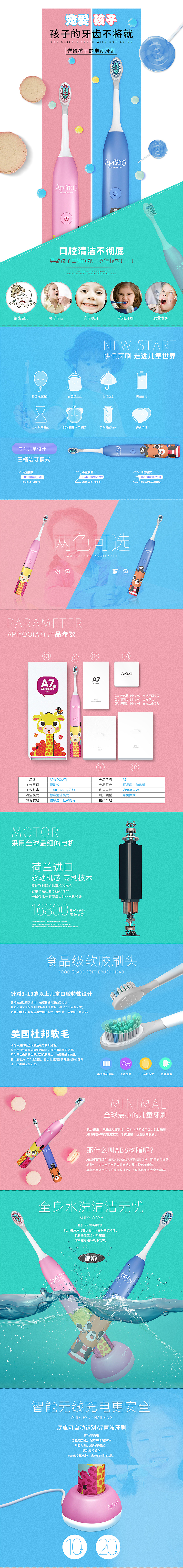 #电商#淘宝750牙刷详情页（图ZNzc5MjAwMTY=） - 电商 - 站酷设计师q184816原创素材 - 站酷ZCOOL