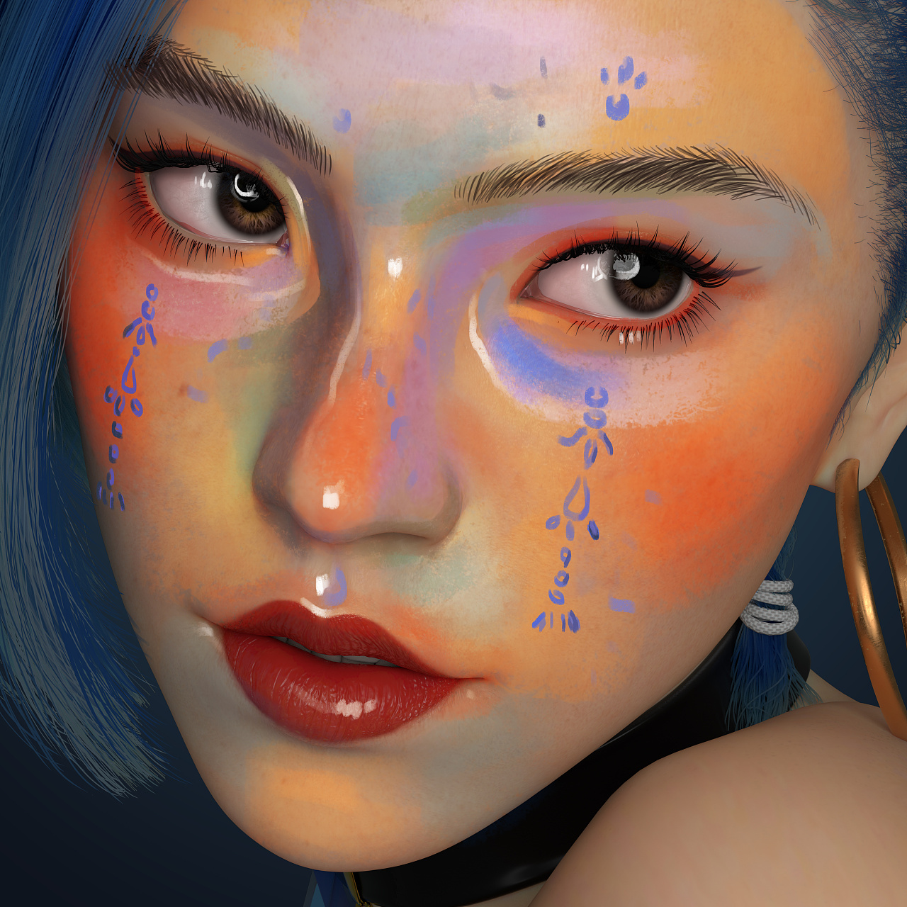 超写实虚拟偶像-哈酱