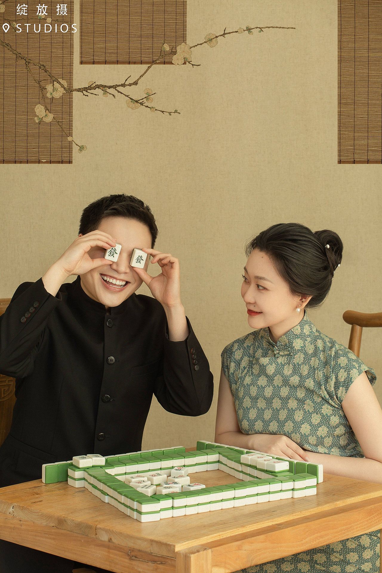 工笔画婚纱照还可以这样拍（图ZMjY4NzMxMzI4） - 婚礼摄影 - 站酷设计师绽放摄胶片摄影原创素材 - 站酷ZCOOL