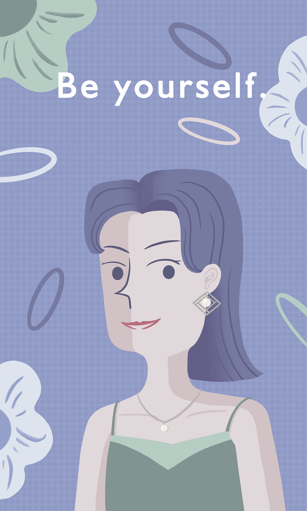 Be yourself.妇女节人物插画（图ZMTk4OTIwMTE2） - 创作习作 - 站酷设计师一颗万能药原创素材 - 站酷ZCOOL
