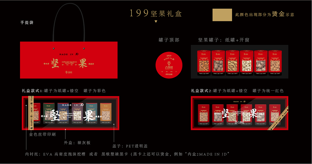新年坚果礼盒（图ZMTU3MjkyMDI0） - 包装 - 站酷设计师请叫我阿呆原创素材 - 站酷ZCOOL